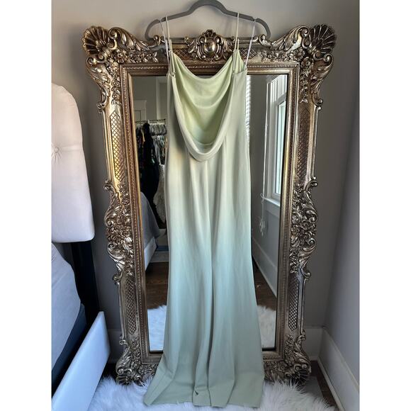 Katie May Light Green Backless Dress - Picture 5 of 16